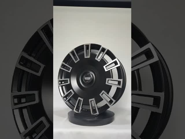 Черная часть 20x8.5 Monoblock 5x130 1 замка центра сплава выковала 718 оправы автомобиля видео