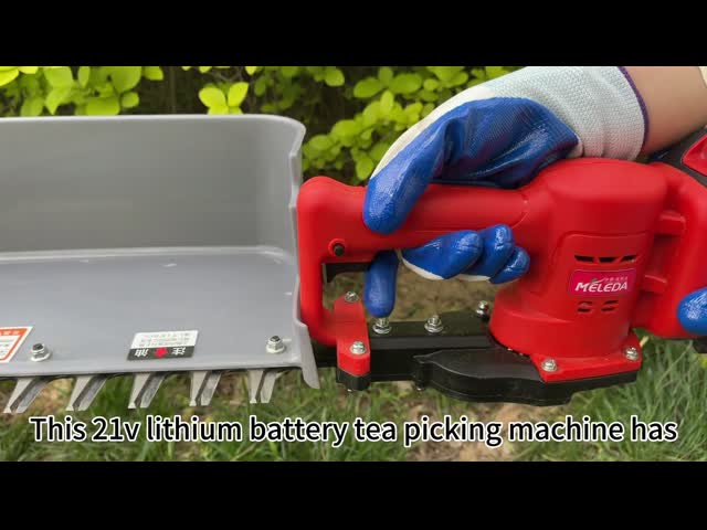 Lithium Battery Rechargeable Small Tea Harvester Tea Picking Machine