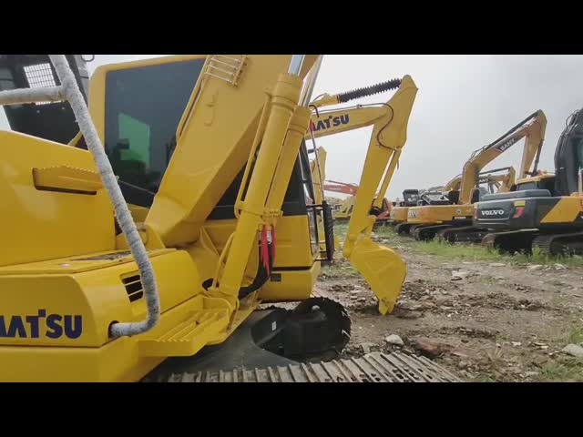 PC110 Коммацу Использованное оборудование экскаватора 11 тонн для строительства шахт