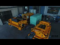 Двойной шредер RGD900 380V Shredding машины твердых отходы мотора промышленный video