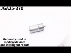 ASLONG Small Motor JGA25-370 6/12/24 V 7.5-1931RPPM Pure Metal DC Brushed Reduction Motor