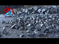 Промышленное использование Пресс Металлический Кремний 98,5% Си-553 video