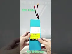 аккумуляторная батарея электрического самоката 24В 36В портативная перезаряжаемые длинный цикл video