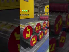 PET Strap Extrusion Line 0.4-1.2mm Thickness 850kg Tension 120KW Power