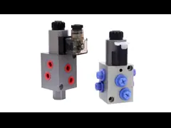 6 направления 2 положение гидравлический соленоидный клапан с шестью портами для масла и DT04-2P соединительных клапанов video