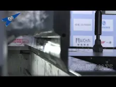 380V CNC складывающая машина CNC листовая металлическая папка стальной пластины изгибатель video