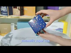 Multipurpose Cardboard Paper Box For Cosmetic Candle Perfume video
