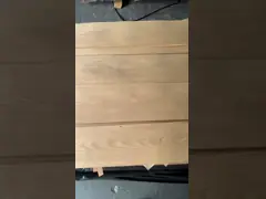 Естественное американское ясно листов облицовки белого дуба/крона отрезали для переклейки video