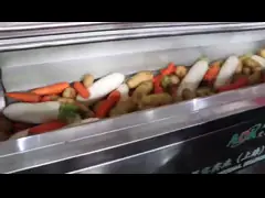 технологическая линия овоща плода 5t/h с обработкой послепродажного обслуживания материала обеспечила video