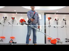 2 Trimmer Heads 52cc 2.2HP Petrol Brush Cutter video