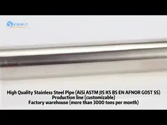 Круглая сваренная нержавеющая сталь пускает толщину по трубам 0.5mm 1 дюйм Ss пускает по трубам video