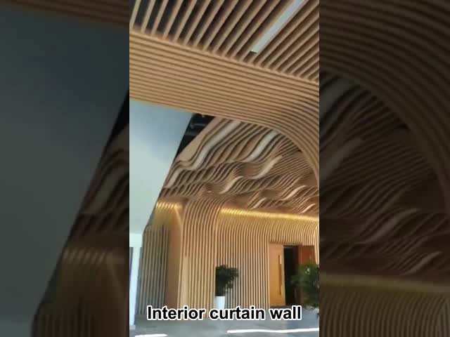 Interior Decoration Perforated Metal Cladding Panels Customized