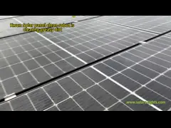 Автономный робот чистки панели солнечных батарей IP65 PV с емкостью 594*526*250mm батареи 15Ah video