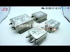 YB-F2 Ehanced Single Phase Filter 115V 250V Two Stage EMI RFI Filter For Charging Pile