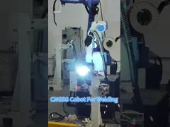 10 кг полезной нагрузки Промышленные сварочные роботы CNGBS-G10-L для сбора и установки сварки video