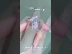 причудливое светлое 0.95ct - розовое кольцо с бриллиантом IGI аттестовало 18k диамант белого золота VS2 video