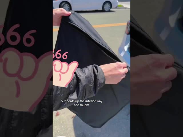 Солнцезащитный автомобиль Tesla Shade Cover Ультрафиолетовая защита Ультрафиолетоустойчивая