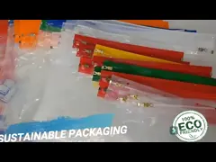 Молния дизайна ОЭМ с молнией молнии слайдера семи автоматического замка непрерывной водоустойчивой, нейлоном 5# & водоустойчивыми сеамлес молнии video