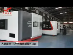 Практическая машина для резки волоконного лазера 1500 Вт 3000 Вт охлаждение водой video