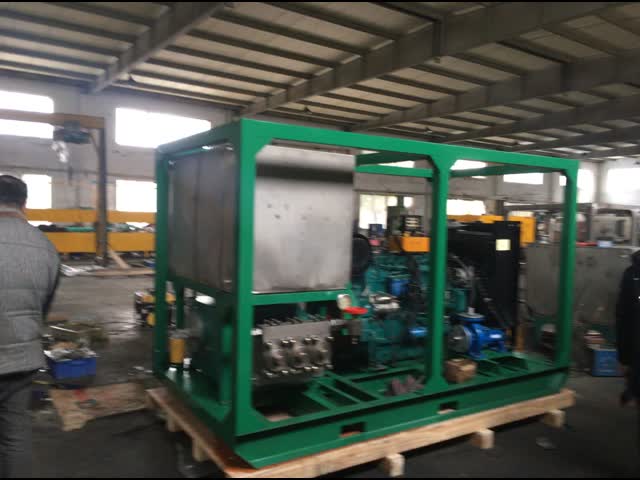 22500psi Дизельные промышленные стиральные машины высокого давления видео