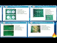 0.2mm Min Hole Size Rogers Pcb Fabrication White Solder Mask 0.2-3.2mm Board Thickness