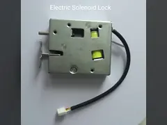 Изготовленный на заказ электромагнитный замок шкафа обслуживания собственной личности замка SPCC защелки video