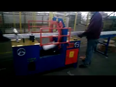 Машины для упаковки ПВХ профилей алюминиевого профиля 2 м/мин video