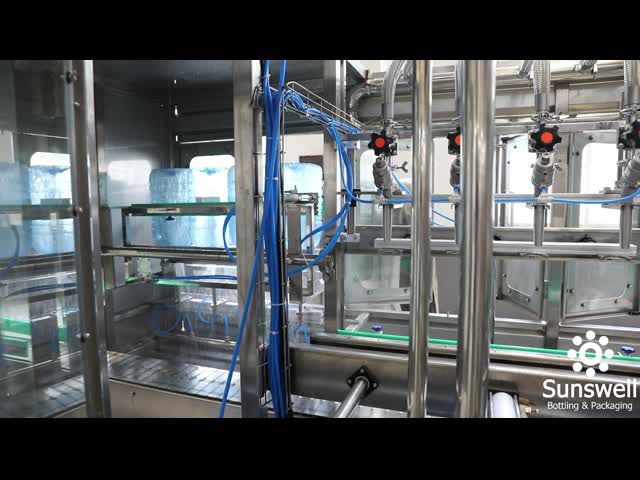 5L Pure Water Filling Equipment 10L 15L 400V 3Phase 50HZ 300BPH