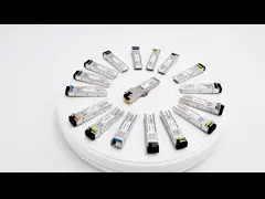 Модуль 1000BASE BX 1.25G BIDI TX1310nm RX1550nm SFP 40km приемопередатчика DOM SMF LC video