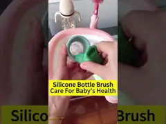 Силиконовая бутылочная щетка Детская щетка для сосков щетка для соломы щетка для крутящихся бутылок щетка для мытья щетка для промывки щетка для чистки щетка video