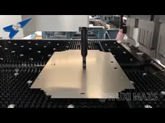 Гибкая металлическая машина для изгиба листового металла Автоматическая полностью электрическая сервоалюминиевая машина для изгиба video