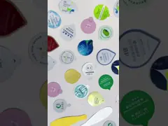 смесь крышки алюминиевой фольги 300mm пластиковая легкая для того чтобы сорвать герметизируя фильм для пластиковых чашек video