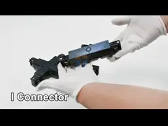 Цепь 43-34mm четырехпроводное и 3 рельса следа СИД черноты ODM OEM video