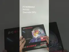 Видеокарта GPU 128-Bit игры ПК компьютера ITX PCWINMAX Radeon RX 550 4GB GDDR5 видео- video