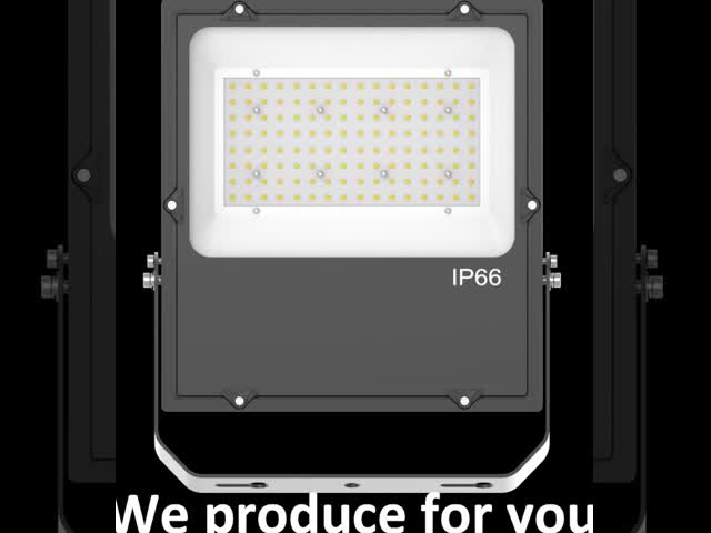 300W LED Flood Light IP66 Slim Led Flood Light High Lumen Led Flood Light Outdoor Flood Light Fixtures Waterp