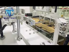 220V / 380V Картонная тарелка Формирующая машина Коробка Нижняя автоматически заперта video