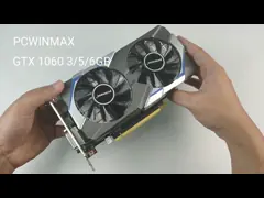 GTX 1060 3 ГБ 5 ГБ 6 ГБ памяти Игровые графические карты 192 бит 400 Вт Вентилятор 6pin video