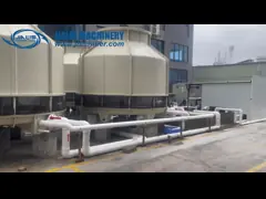 80TR Водоохладитель Водоохлаждаемый винтовой холодильник для промышленных производственных процессов video