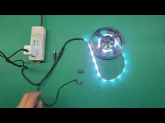 USB Custom LED Strip Magnetic Switch Спальный шкаф освещение 4.8W/M