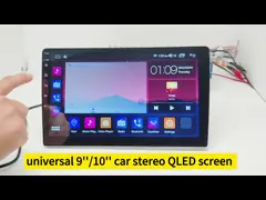 10 дюймовый DVR универсальная автомобильная стерео аудио система поддержка беспроводной Carplay голосовой команды video