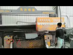 Машина для полировки циркулярных каменных плиток с ЧПУ 1300 мм Длина обработки video