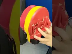 Тхэквондо Фокус Боксерский Удар Митт Нетоксичный Черный Красный video