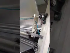 Бумажная пластиковая алюминиевая фольга экструзионная ламинирующая машина для мгновенной коробки с лапшой video