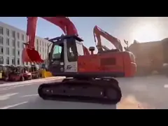 Китайский 200 старый Hitachi экскаватор универсальный 20 тонн Crawler экскаватор video