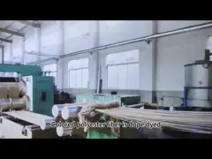 Повторно используйте штапельное волокно полиэстера для продукции пряж идеальных для закручивать video