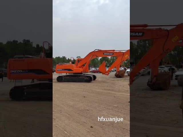Excavadora hidráulica usada Doosan Excavadoras de segunda mão DH220 DH300