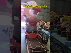 Нагрузки поставщиков 2500kg рельса робота Yaskawa ведущий брус линейной высокий защитный для условий загрязнения video