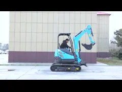 China 2-4Mph Mini Skid Steer Loader With 2 Tipping Load Closed Loop Hydraulic System supplier