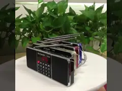 игрок портативного радио 87db, радио Bluetooth до полудня FM с ODM OEM Джек наушников video