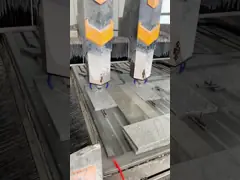 Электрическая машина для резки камня с ЧПУ Плановая машина для резки камня video